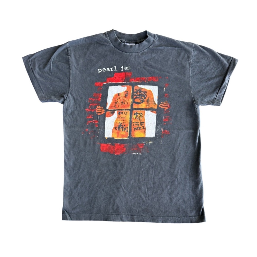 Vintage Pearl Jam Vs 1993 Tour Single Stitch T-Shirt 90's Rock Sz Large REPRINT